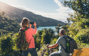 Queen Charlotte Track Day Walk with Cougar Line Cruise Transfers -
Walk Ship Cove/Meretoto to Resolution Bay - Options for Adult or Child
